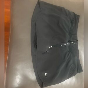 Nike Black Sports Shorts with Drawstring